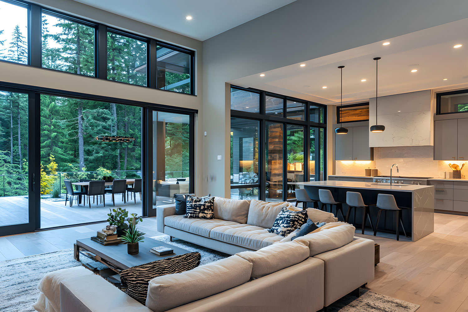 Modern bedroom interior